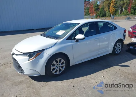 2023 Toyota Corolla Le z USA, uszkodzony, nr VIN 5YFB4MDE7PP069374